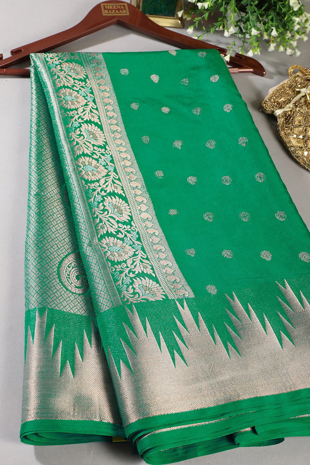 Silk Buta Woven Saree - Image 13